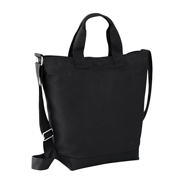 Bagbase Canvas Shopper Bag One Size Svart Black One Size