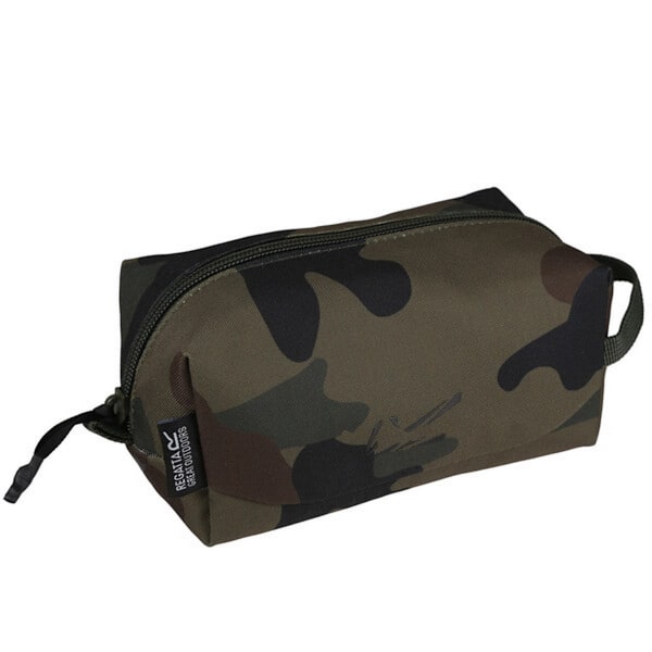 Regatta Shilton Toiletry Bag One Size Camo Green Camo Green One Size