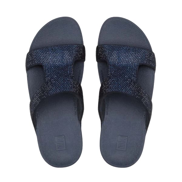 Fit Flop Dam Marli Sliders 8 UK Marinblå Navy 8 UK
