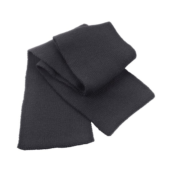 Result Vinter Essentials Klassisk Grovstickad Halsduk One Size Char Charcoal One Size