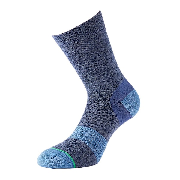 1000 Mile Mens Approach Walking Socks L Navy Navy L