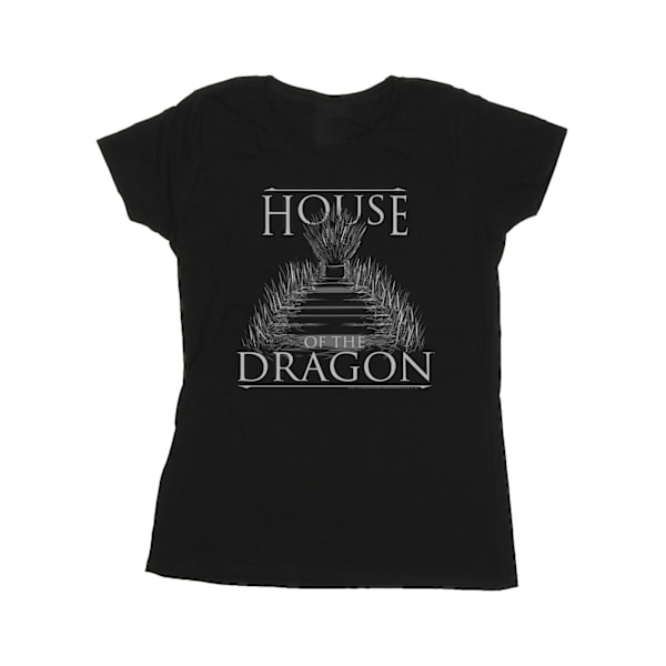 Game Of Thrones: House Of The Dragon Damkläder/Dam Tron Text Black S