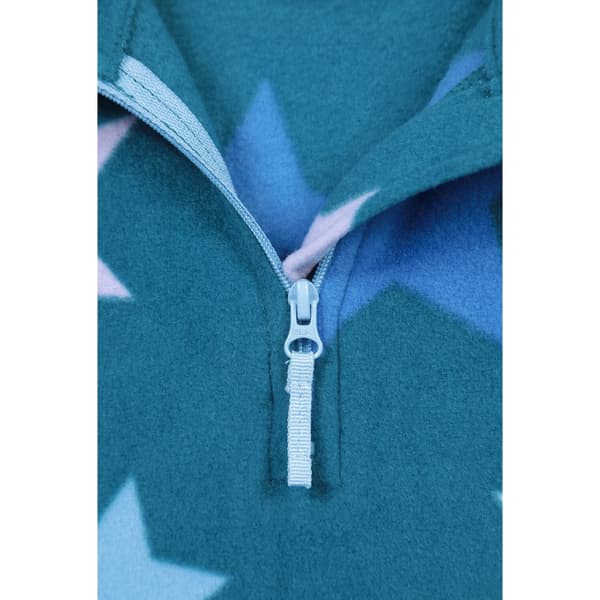 Mountain Warehouse Endeavour Star Microfleece Ha för Barn Turquoise 7-8 Years