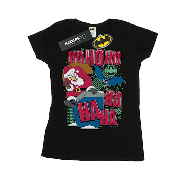 DC Comics Dam/Kvinnor Batman Och Joker Ha Ha Ha Ho Ho Ho Bomull Black XL