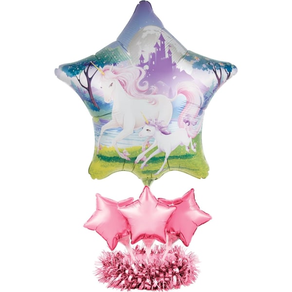 Creative Converting Unicorn Party Centrepiece Set One Size Mult Multicoloured One Size