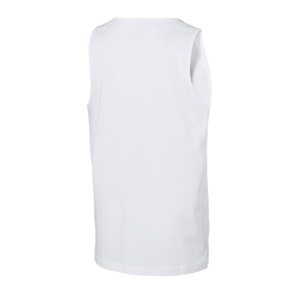 Skinnifit Herr High Neck Slash Armhole Väst 2XL Vit White 2XL