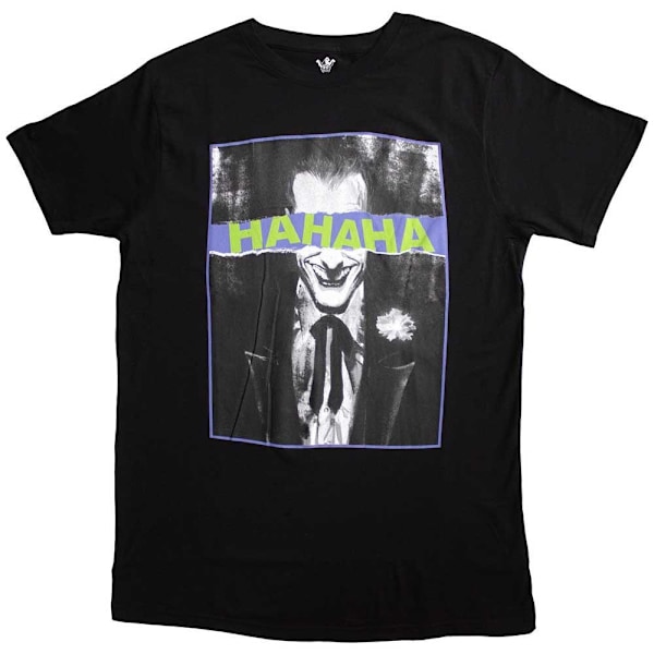 The Joker Unisex Vuxen Hahaha Ögon T-Shirt M Svart Black M