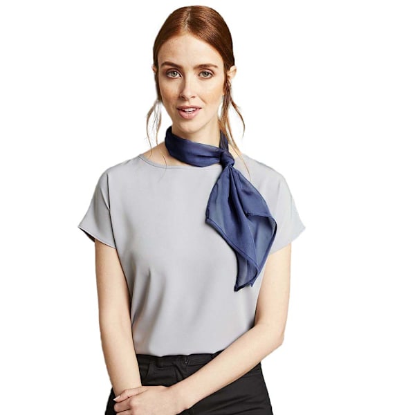 Premier Dam/Kvinna Chiffon Formell Scarf En Storlek Marin Marine Blue One Size