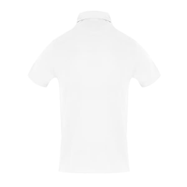 Aquascutum Pikétröja med logotyp för män S Vit White S