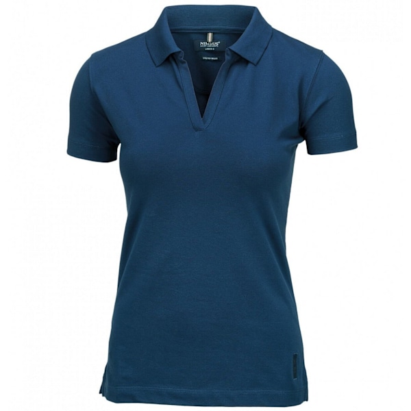 Nimbus Dam/Kvinnor Harvard Stretch Deluxe Poloshirt XS Indig Indigo Blue XS