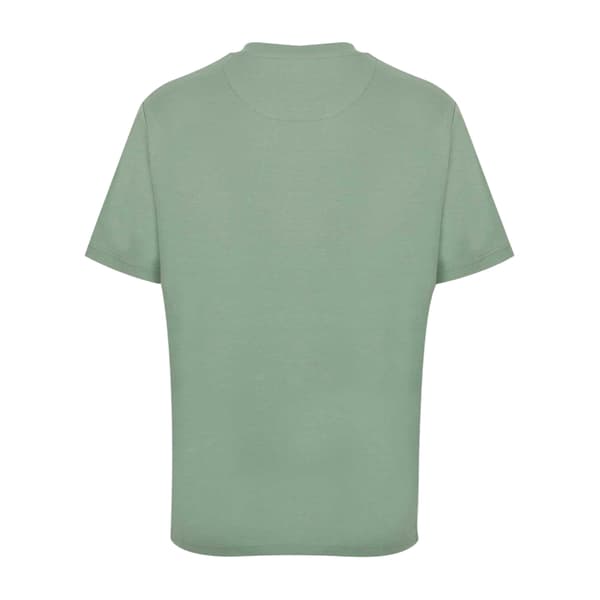 Firetrap Herr Patch Crew Neck T-Shirt L Grön Green L