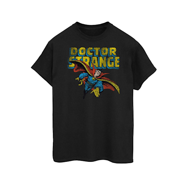 Doctor Strange Herr Flygande Bomull T-shirt L Svart Black L