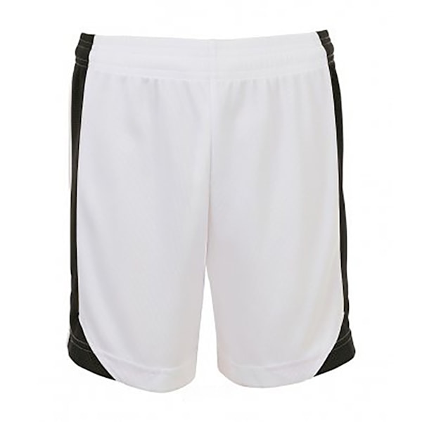 SOLS Herr Olimpico Fotbollsshorts M Vit/Svart White/Black M