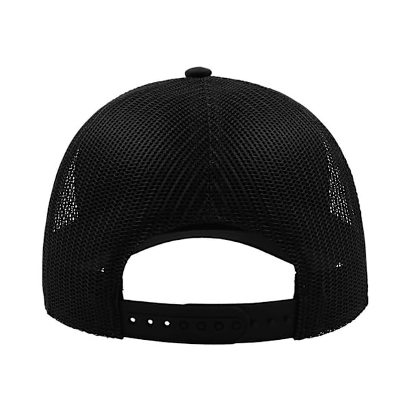 Atlantis Rapper Faux Suede 5 Panel Trucker Cap One Size Black Black One Size