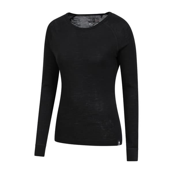 Mountain Warehouse Damunderställ i Merinoull för Kvinnor/Damer Set 20 Black 20 UK