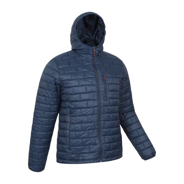 Mountain Warehouse Herr Frost Shield Lättviktig Vadderad Jacka Navy XL