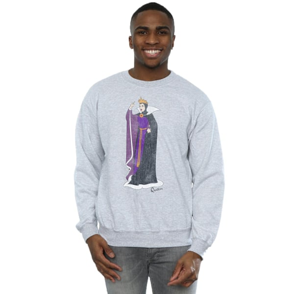 Disney Herr Snow White Classic Evil Queen Grimhilde Sweatshirt Sports Grey L