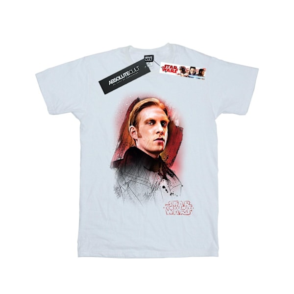 Star Wars Boys The Last Jedi General Hux Borstad T-shirt 7-8 år White 7-8 Years