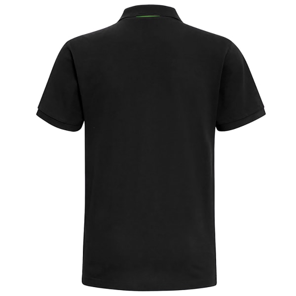 Asquith & Fox Mens Classic Fit Contrast Polo Shirt 3XL Svart/L Black/ Lime 3XL