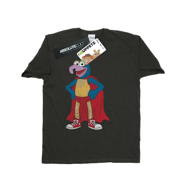 The Muppets Mens Classic Gonzo Heather T-Shirt S Light Graphite Light Graphite S