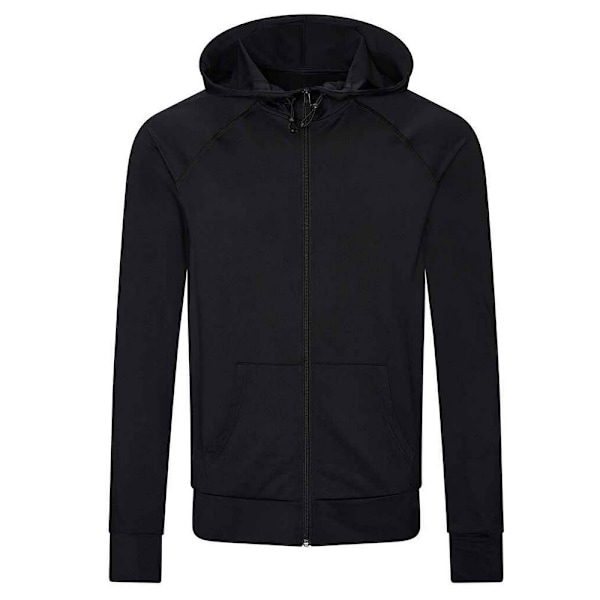 AWDis Cool Mens Full Zip Hoodie XL Jet Black Jet Black XL