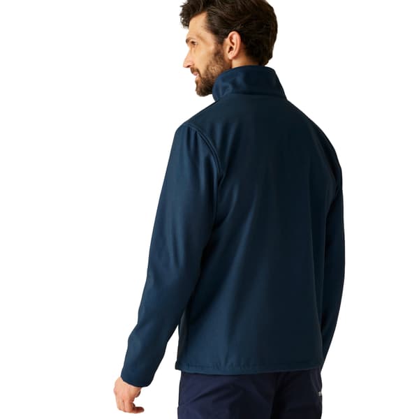 Regatta Cera V Vindtät Softshelljacka för män M Navy Mar Navy Marl/Moonlight Denim M