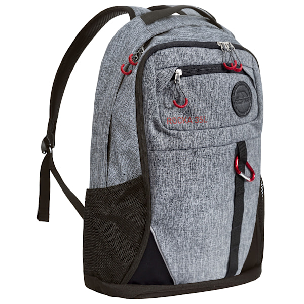 Trespass Unisex Rocka Multifunktionell Ryggsäck One size Grå Grey One size