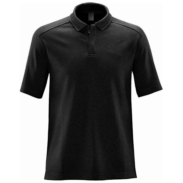 Stormtech Mens Endurance HD Polo Shirt XL Svart/Dolphin Black/Dolphin XL