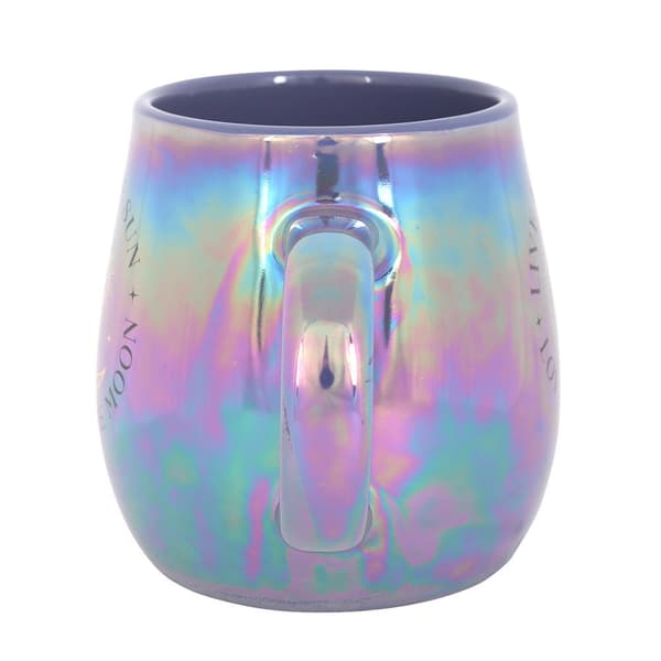 Something Different Live By The Sun Iridescent Mugg One Size Blu Blue-Purple One Size