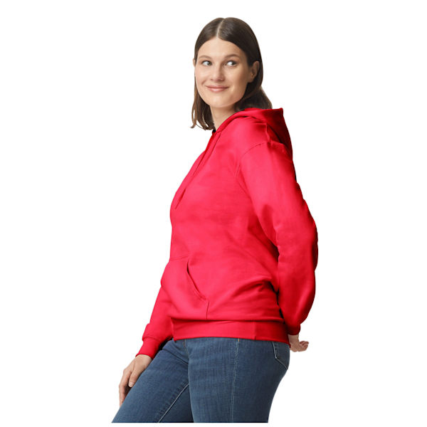 Gildan Unisex Softstyle Midweight Hoodie 4XL Röd Red 4XL