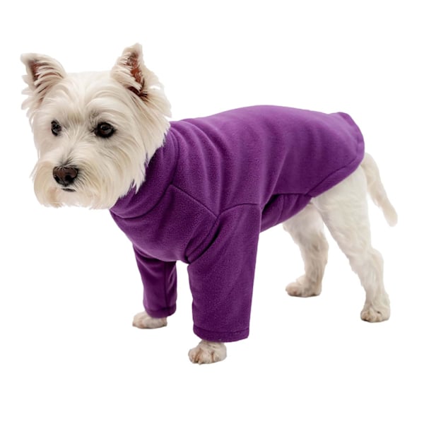 Firefoot Fleece Hundtröja XL Lila Purple XL