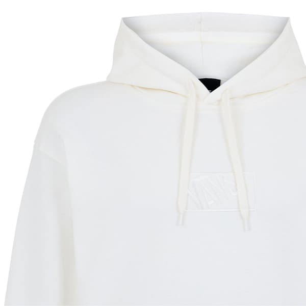 Vans Herr Broderad Logotyp Hoodie M Marshmallow Marshmallow M