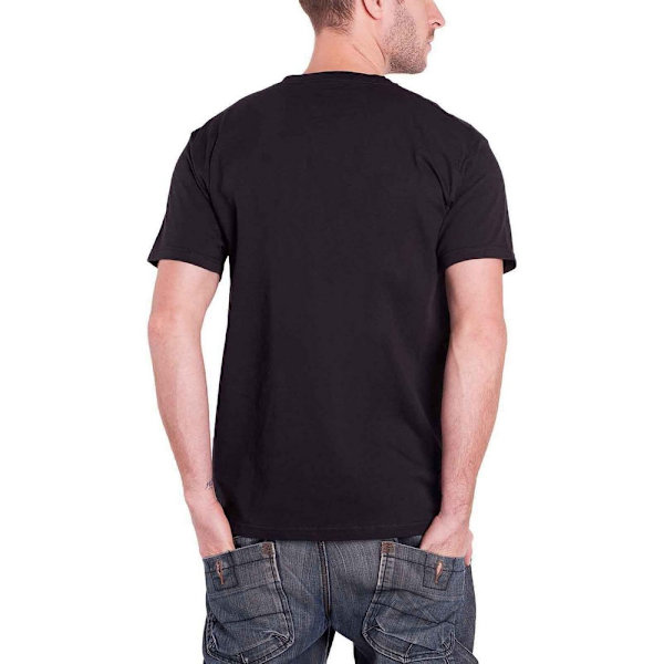 The Rolling Stones Unisex Adult Flames Logo T-Shirt M Svart Black M