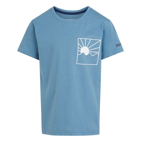 Regatta barn/barn Bosley VII Sunrise T-shirt 13 år Coro Coronet Blue 13 Years