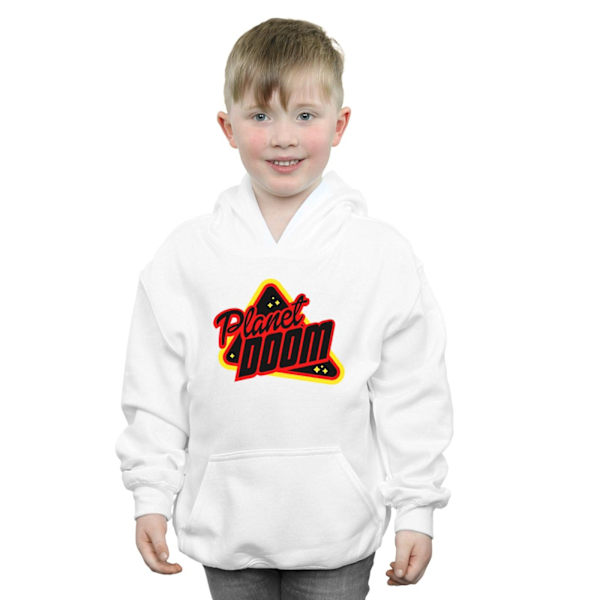 Ready Player One Boys Planet Doom Logo Hoodie 7-8 år Vit White 7-8 Years