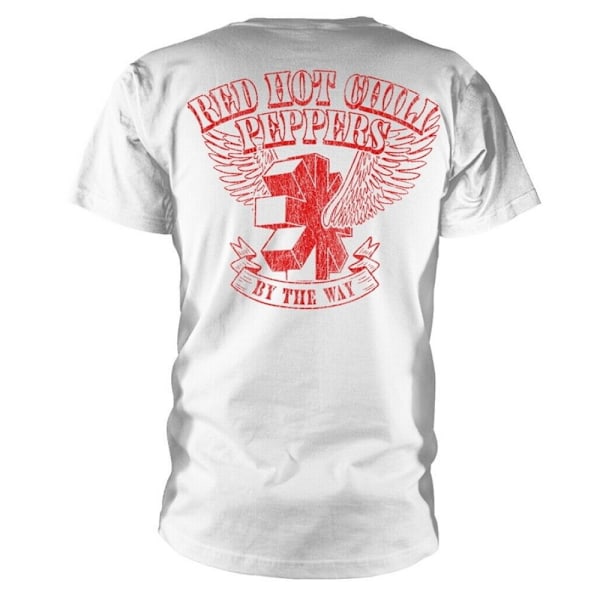 Red Hot Chilli Peppers Unisex Vuxen By The Way Wings T-Shirt M White M