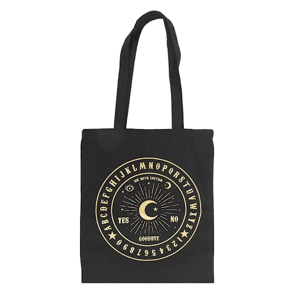 Something Different Pratande Bräda Polycotton Tote Bag One Size Black One Size
