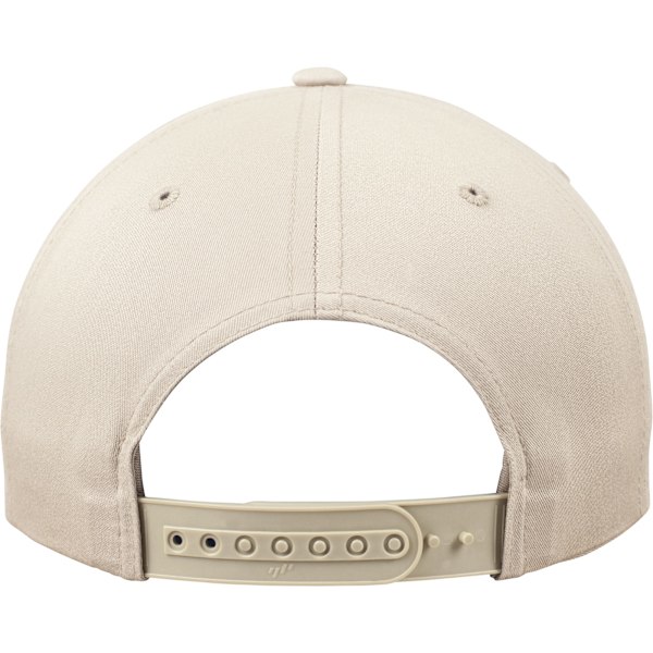 Yupoong Flexfit Unisex Ostrukturerad 5 Panel Snapback Cap One Si Khaki One Size