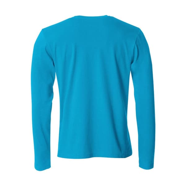 Clique Herr Basic Långärmad T-shirt XL Turkos Turquoise XL