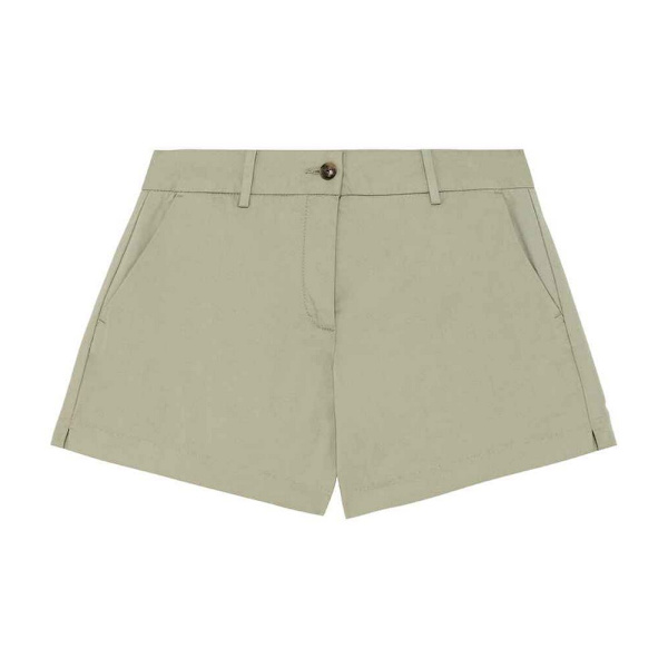 Native Spirit Dam/Kvinnors Chino Shorts 20 UK Mandelgrön Almond Green 20 UK