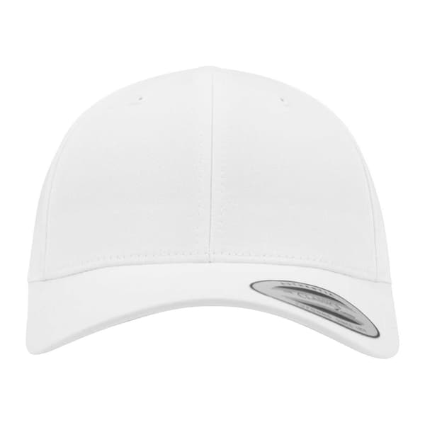 Flexfit Classic Curved Snapback Baseballkeps One Size Vit White One Size