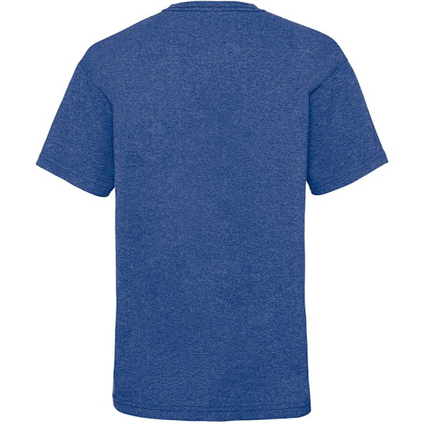Fruit Of The Loom Valueweight T-shirt för barn 3-4 år, Retro Retro Heather Royal 3-4
