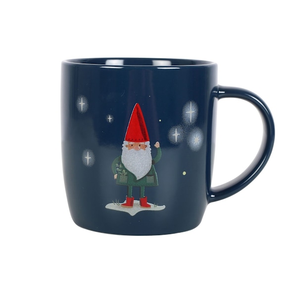 Something Different Gnome Sweet Gnome Mug One Size Marinblå Navy Blue One Size