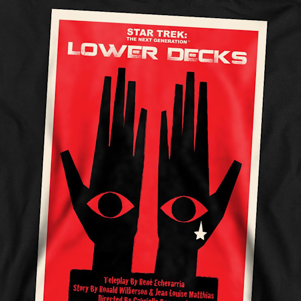Star Trek Unisex Vuxen The Next Generation Säsong 7 Avsnitt 15 Black M