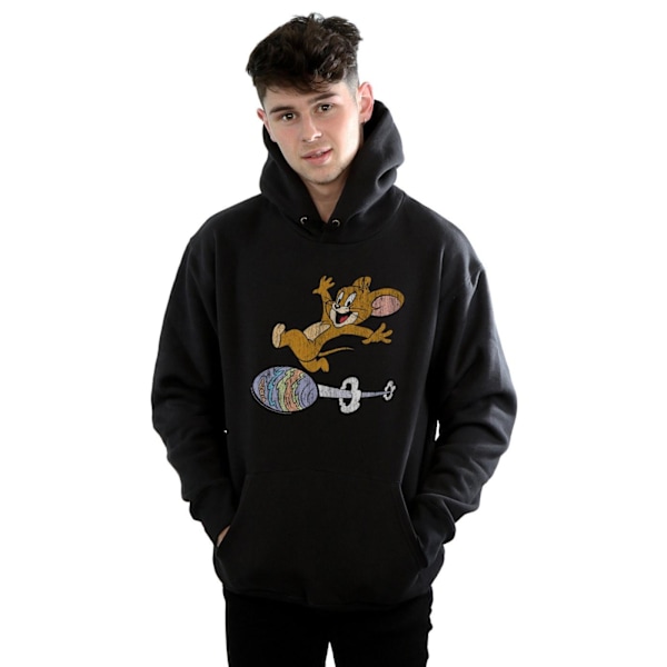 Tom And Jerry Herr Ägg Run Hoodie XL Svart Black XL