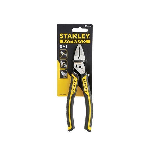 Stanley Hand Tools Fatmax 5-i-1 Diagonal Tång 180mm (7in) På Multi Colour One Size