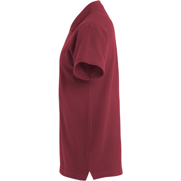 Clique Herr Basic Polotröja 4XL Burgunder Burgundy 4XL