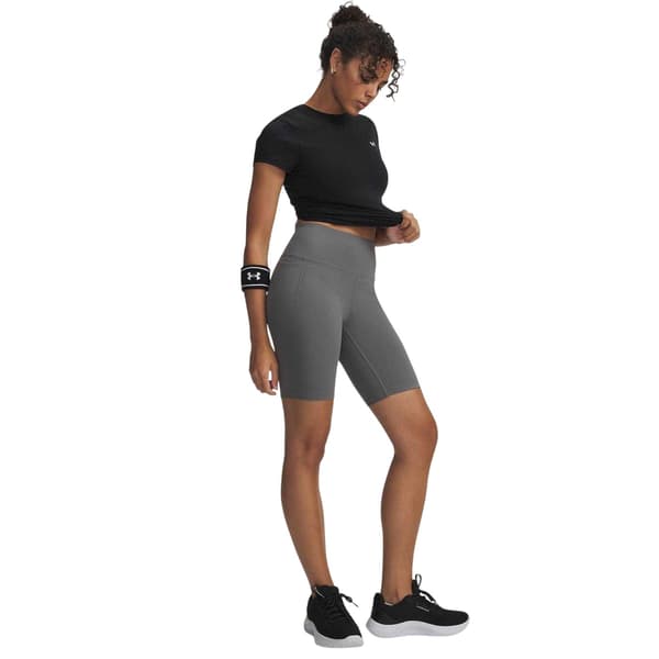 Under Armour Dam Motion Performance Högmidjade Shorts Green/Black 14 UK