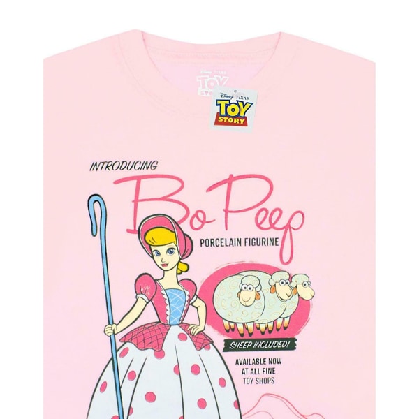 Toy Story Girls Bo Peep T-Shirt 9-11 år Ljusrosa Light Pink 9-11 Years