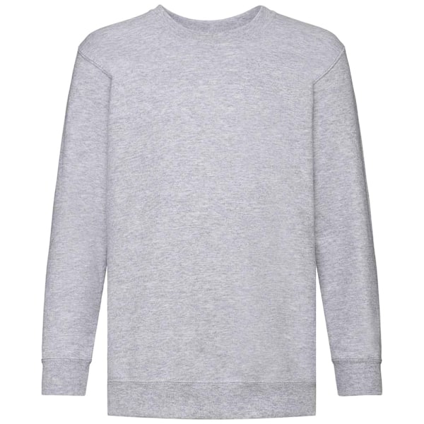 Fruit of the Loom Barn/Barnkläder Klassisk Drop Shoulder Sweatshirt Heather Grey 3-4 Years